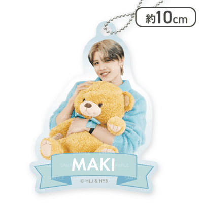 【MAKI】&TEAM アクリルキーチェーン〜Colorful〜