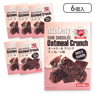 【6個入】TCF　オートミールクランチ　チョコ味※賞味期限:2025/11/12