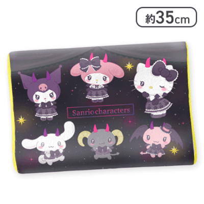 【集合】サンリオキャラクターズ ネオゴシックデビルズ低反発まくら