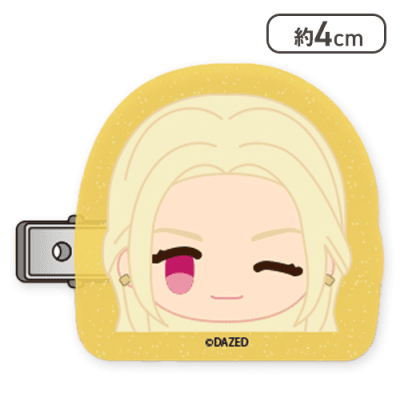 【テラ】カリスマデフォルメキラキラアクリル前髪クリップ
