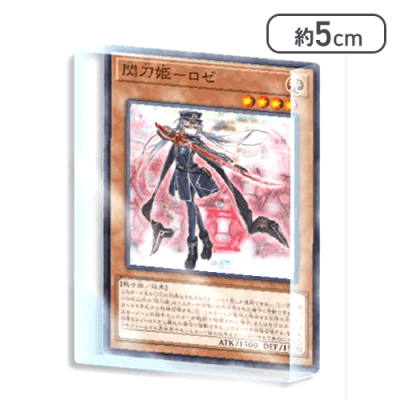 【閃刀姫ーロゼ】遊戯王カードゲームアクリルブロックVol.6