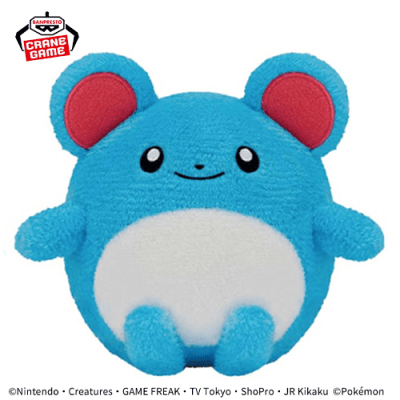 【マリル】ポケットモンスター やさしいきもち ぬいぐるみ〜カビゴン・マリル・ゴマゾウ〜