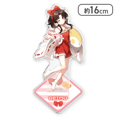 【博麗霊夢】東方Project 描き下ろしアクリルスタンド