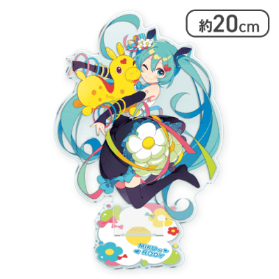 【サンキュー】初音ミク×RODY 描き下ろしBIGアクリルスタンド ～39/サンキュー＆メルヘン～