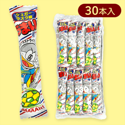 【30本入】うまい棒シュガーラスク味※賞味期限:2025/08/31