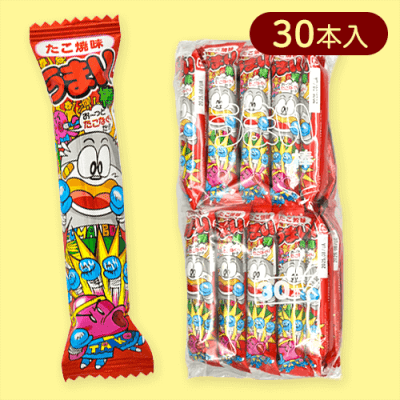 【30本入】うまい棒たこ焼き※賞味期限:2025/08/31