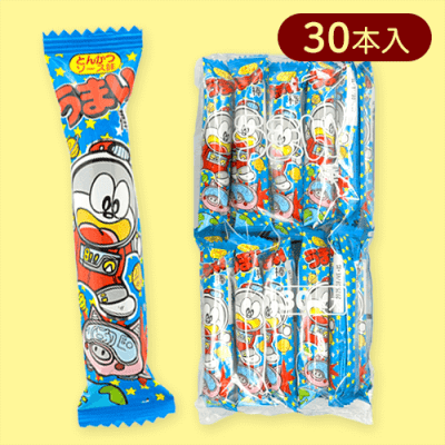 【30本入】うまい棒とんかつソース※賞味期限:2025/08/31