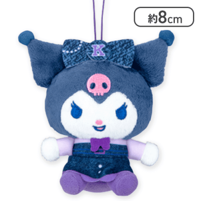 【クロミ】サンリオキャラクターズ デニムショータイムマスコット1