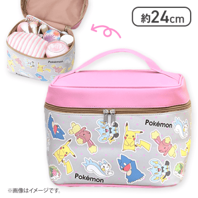 【ピンク】ポケットモンスター プラチナムザッカバニティポーチ