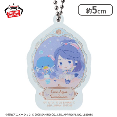 【単品配送不可】【キュアアクア×タキシードサム】Yes！プリキュア5GoGo！×サンリオキャラクターズ アクリルキーホルダー