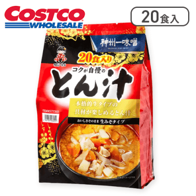 神州一味噌とん汁２０食※賞味期限:2025/09/03