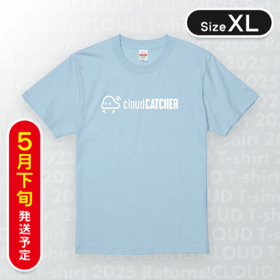 【ブルー/XL】Orijinal LogoTシャツ　※5月下旬発送