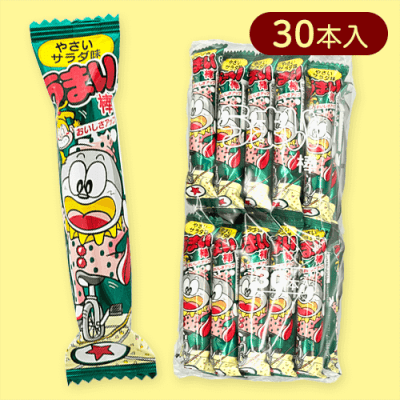 【30本入】うまい棒やさいサラダ※賞味期限:2025/08/31