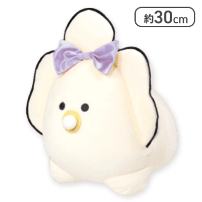【むらさき】つぶらな瞳のなまがき よちよち おめかし むぎゅぬい おっきめ