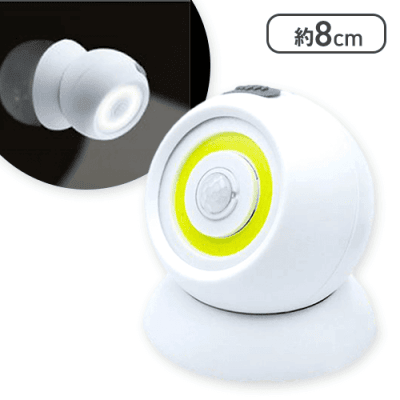 COB型LEDセンサーライト360°WH