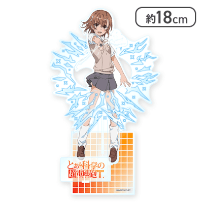 【御坂美琴】とある科学の超電磁砲T プラチナムザッカアクリルジオラマ
