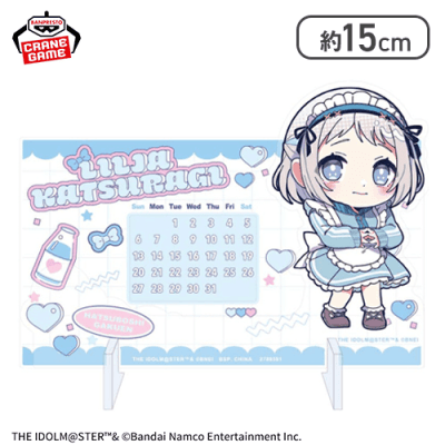 【葛城リーリヤ】学園アイドルマスター きゅるぽっぷん アクリル万年カレンダーvol.2