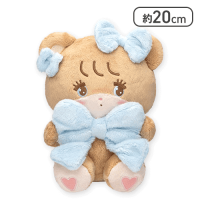 【ラテ】ｍikko characters 抱きしめおリボンぬいぐるみ