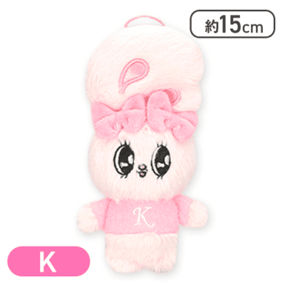【K】エスターバニー イニシャルマスコット