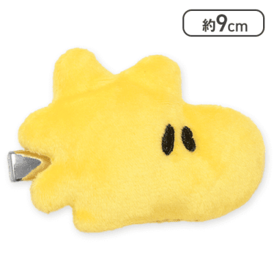 【ウッドストック】SNOOPY マスコットヘアクリップ