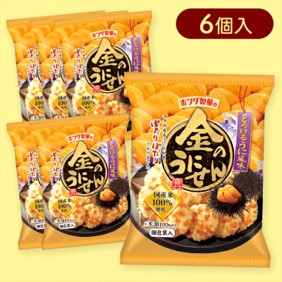 【6個入】金のうにせん※賞味期限:2025/11/19