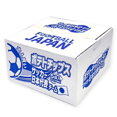 大人買いサッカー日本代表チームチップス※賞味期限:2025/07/31