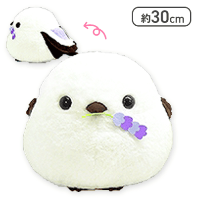 ≪6月の新商品≫ふくふくシマエナガカラフルフラワー-NEW ITEM
