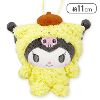 ポムポムプリン　まっくろ　マスコット　真っ黒　世界クロミ化計画　限定　イベント ポムポムプリン まっくろ マスコット 真っ黒 世界クロミ化計画