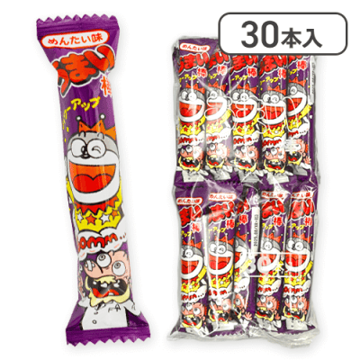 【30本入】うまい棒めんたい※賞味期限:2025/10/31