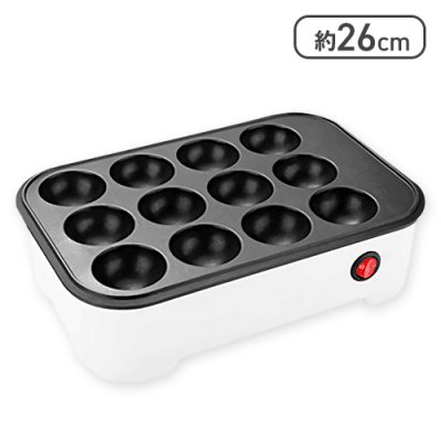 ホワイト】お1人様たこ焼き器 | オンラインクレーンゲーム
