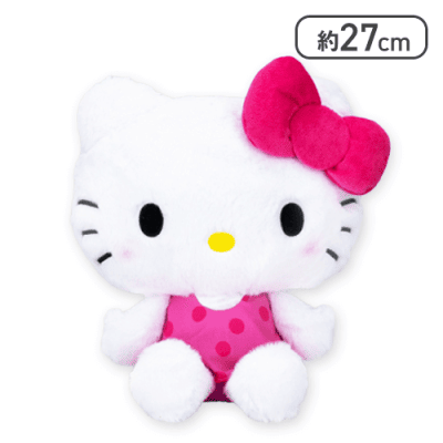 1セットのみ　サンリオ⭐︎サマー＆夢キラマスコット⭐︎キティ　シナモン他非売品 サンリオキャラクターズ／Mocchi-Mocchi-／ ぬいぐるみM／ハロー