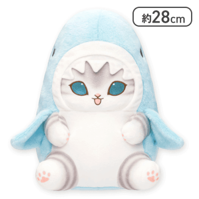 モフサンド mofusand パステルサメにゃん BIGぬいぐるみ マスコット mofusand パステルサメにゃんBIGぬいぐるみ | 商品紹介 | 株式