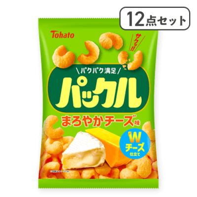 【12点セット】パックル まろやかチーズ味※賞味期限:2026/01/10