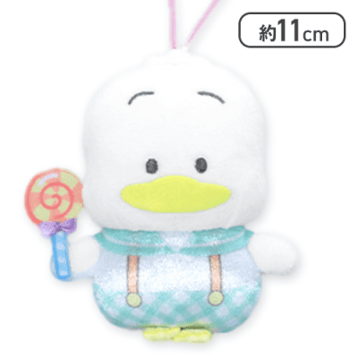 【あひるのペックル】サンリオキャラクターズ いちご新聞650号コラボレーションマスコット3