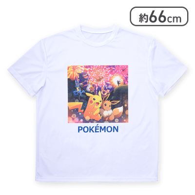【ピカチュウ＆イーブイたち】ポケットモンスター プラチナムザッカＴシャツ