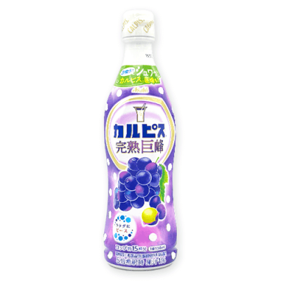 KAGOME カルピス　76本 カルピス 完熟巨峰」プラボトル470ml※賞味期限:2026/04/03