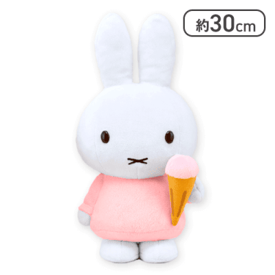 【イチゴアイス】ミッフィー withぬいぐるみ アイスクリーム