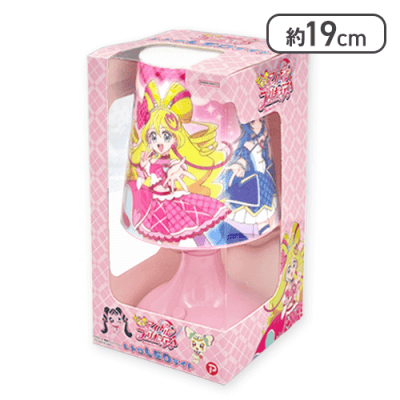 【ピンク】キミとアイドルプリキュア レトロLEDライト