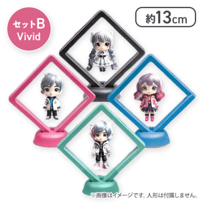 【ビビット】3Dフローティングディスプレイフレーム