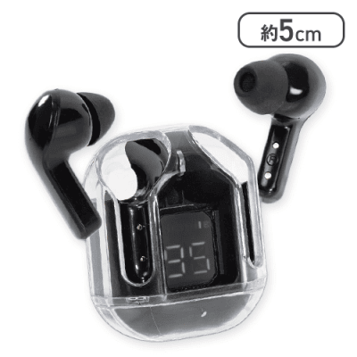 【ブラック】完全ワイヤレスイヤホンAmazing
