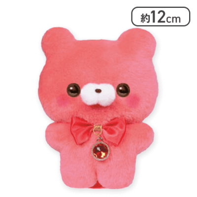 【単品配送不可】【かわうそさん？(れっど)】すくっとたっちさん ぬいぐるみ〜おしおしからー２〜