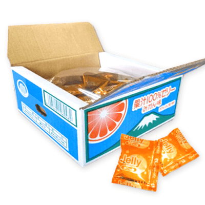 果汁100%ゼリーBOXパウチみかん※賞味期限:2026/01/20