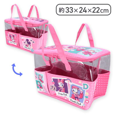 【チェキ風】ミッキー＆フレンズ #MY推しDAYS ジャケットフォト 大きなポッケ付きバスケット