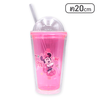 【ミニー】ミッキー＆フレンズ #MY推しDAYS ジャケットフォト ストロー付きタンブラー