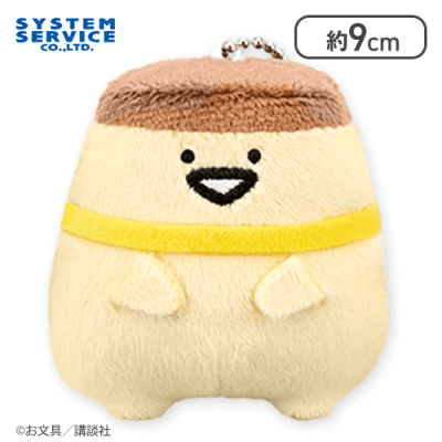 【プリンさん】お文具といっしょ リボンマスコットキーチェーン