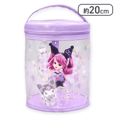 【クロミ】LiccA×My Melody Kuromi おめかしクリアバニティポーチ