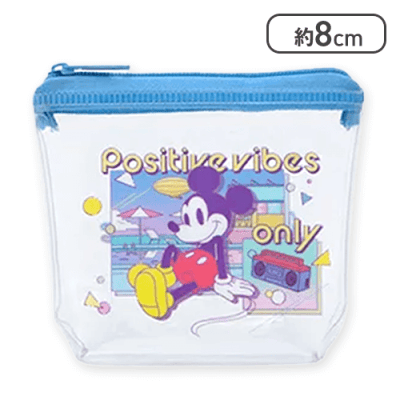 【ミッキー】ミッキー＆フレンズ クリアミニポーチ 〜SUMMER POP〜