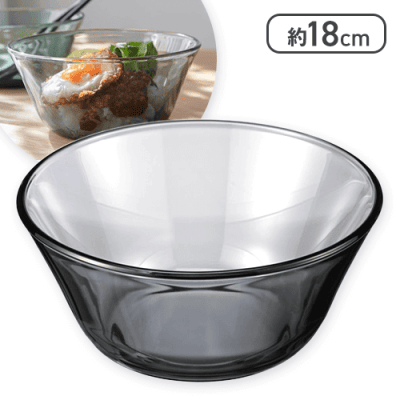 HARIO COLORS サラダボウル グレー