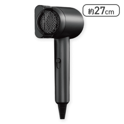 【ブラック】軽量・速乾ヘアドライヤー