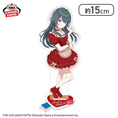 【月村手毬】学園アイドルマスター スタンド付きビッグアクリルプレート〜スウィートストロベリー〜vol.1